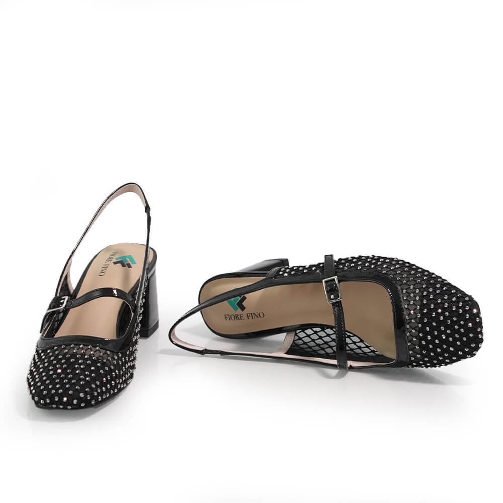 PANTOFI DECUPATI FIORE FINO