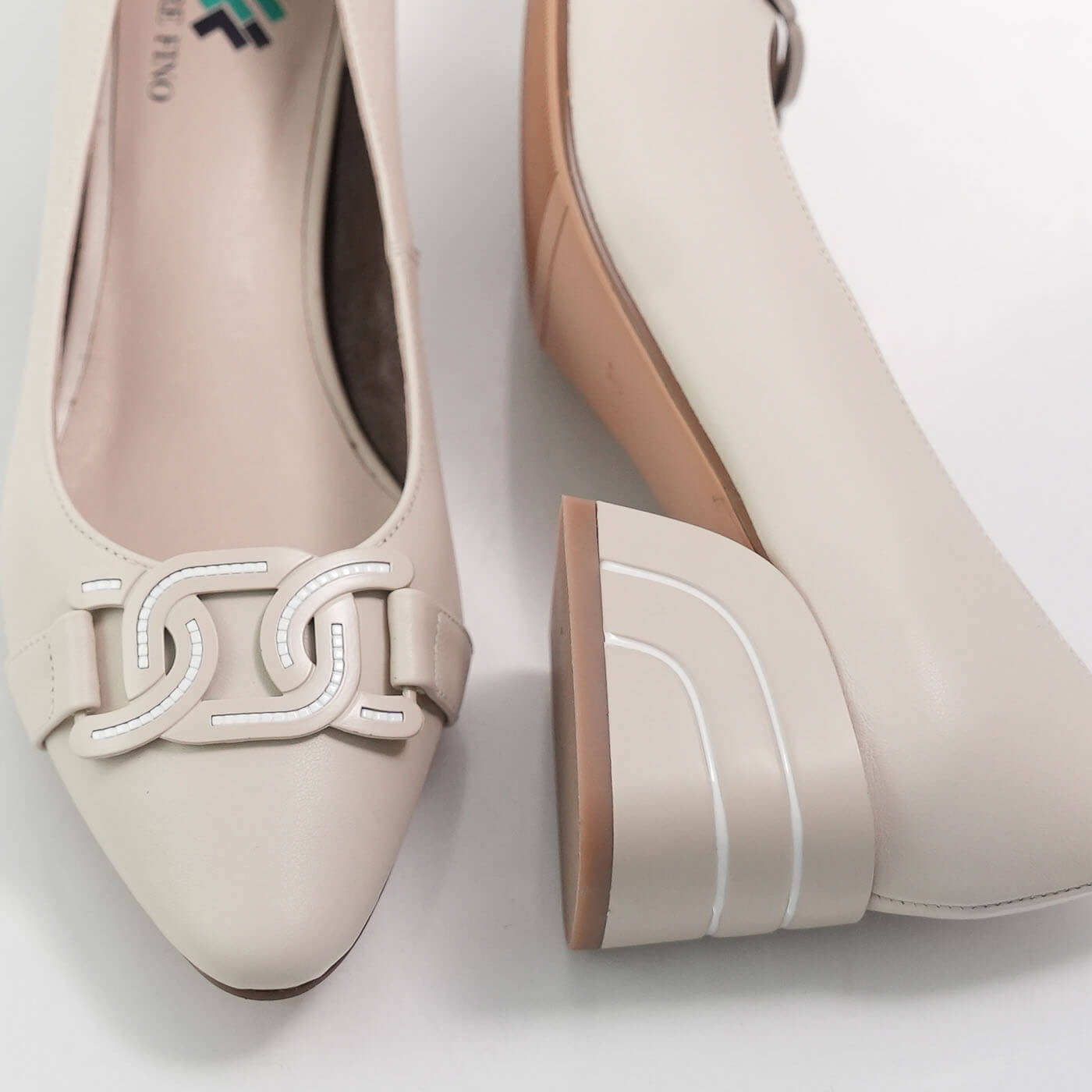 Pantofi eleganti fiore fino