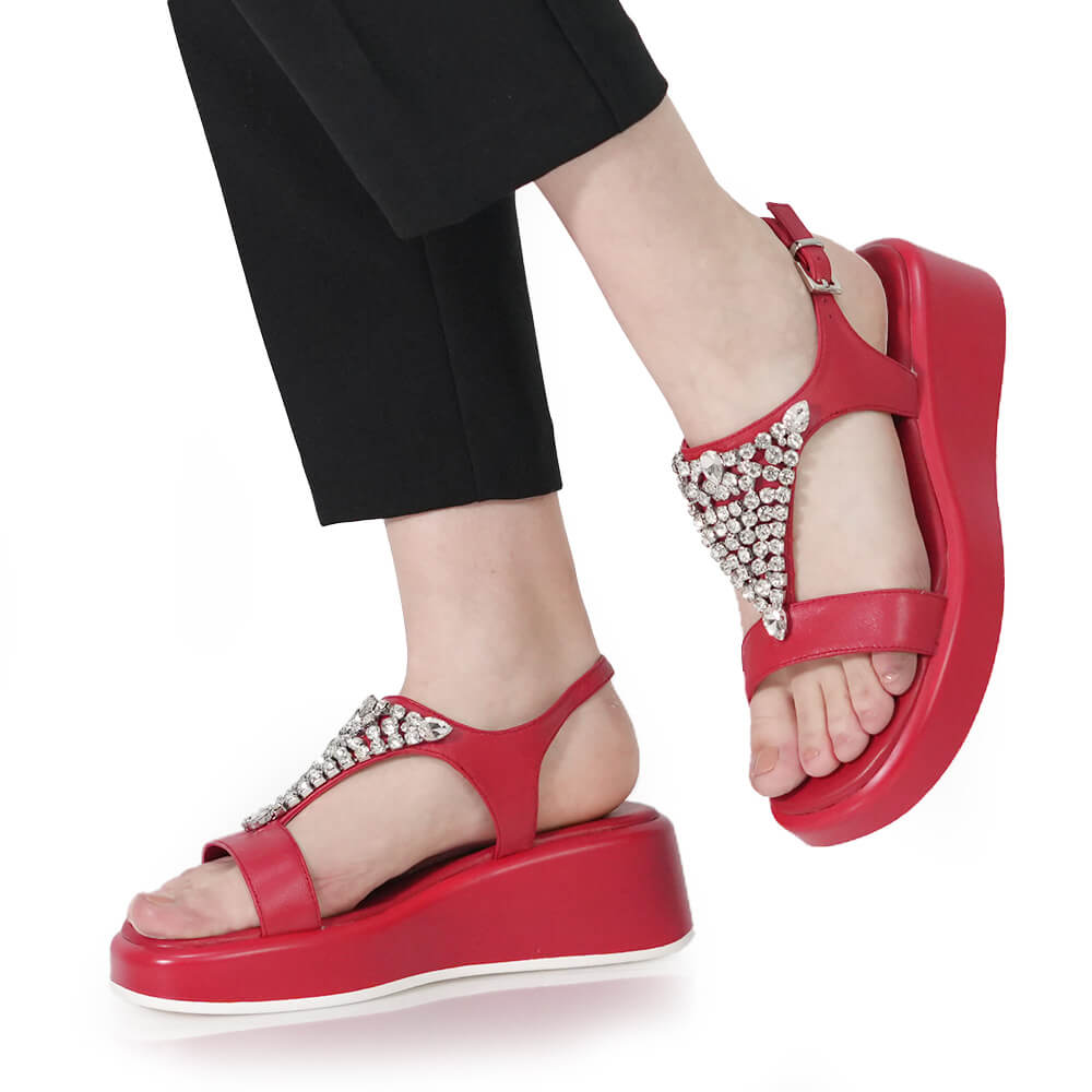 SANDALE CASUAL FIORE FINO