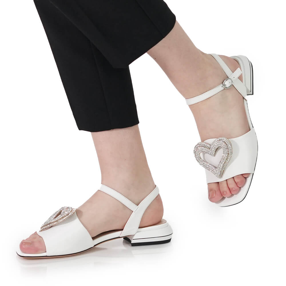 SANDALE CASUAL FIORE FINO