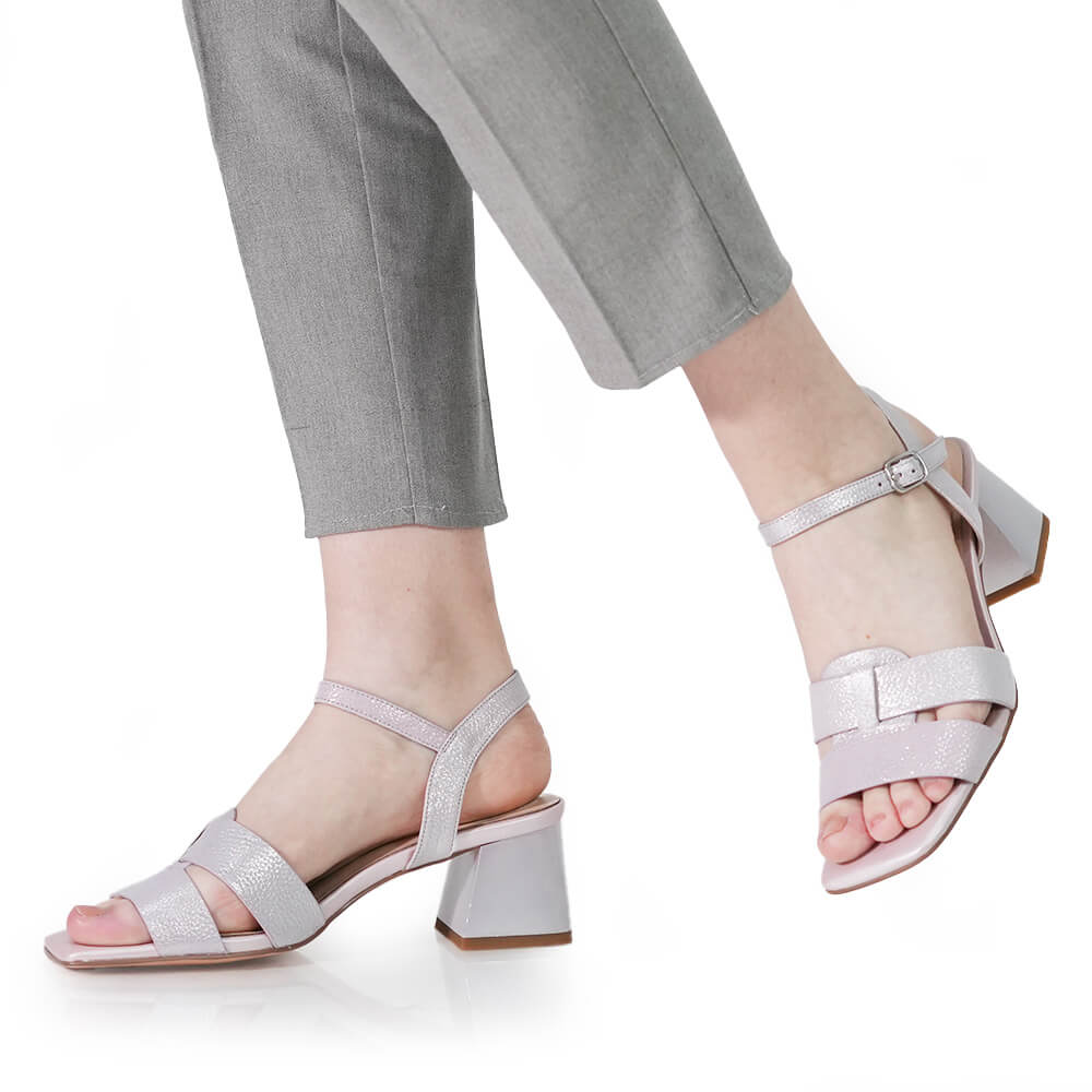 SANDALE ELEGANTE FIORE FINO