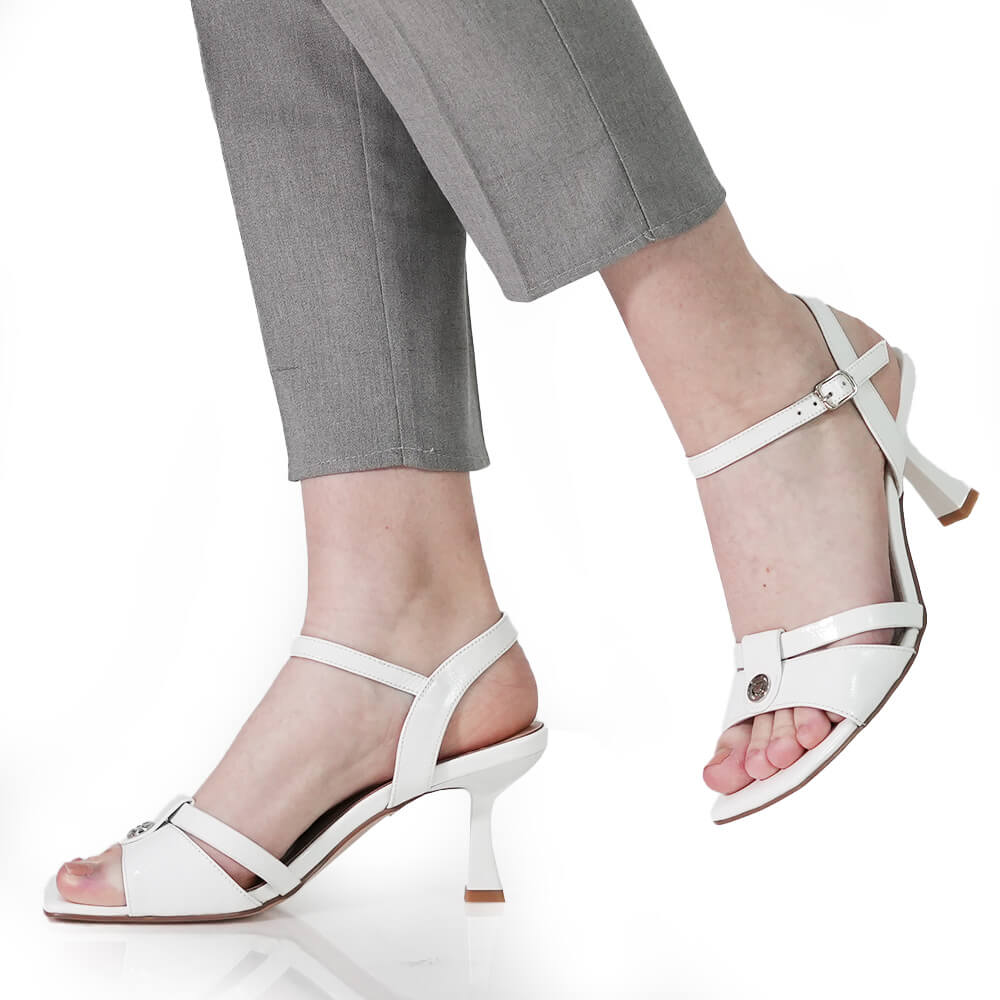 SANDALE ELEGANTE FIORE FINO