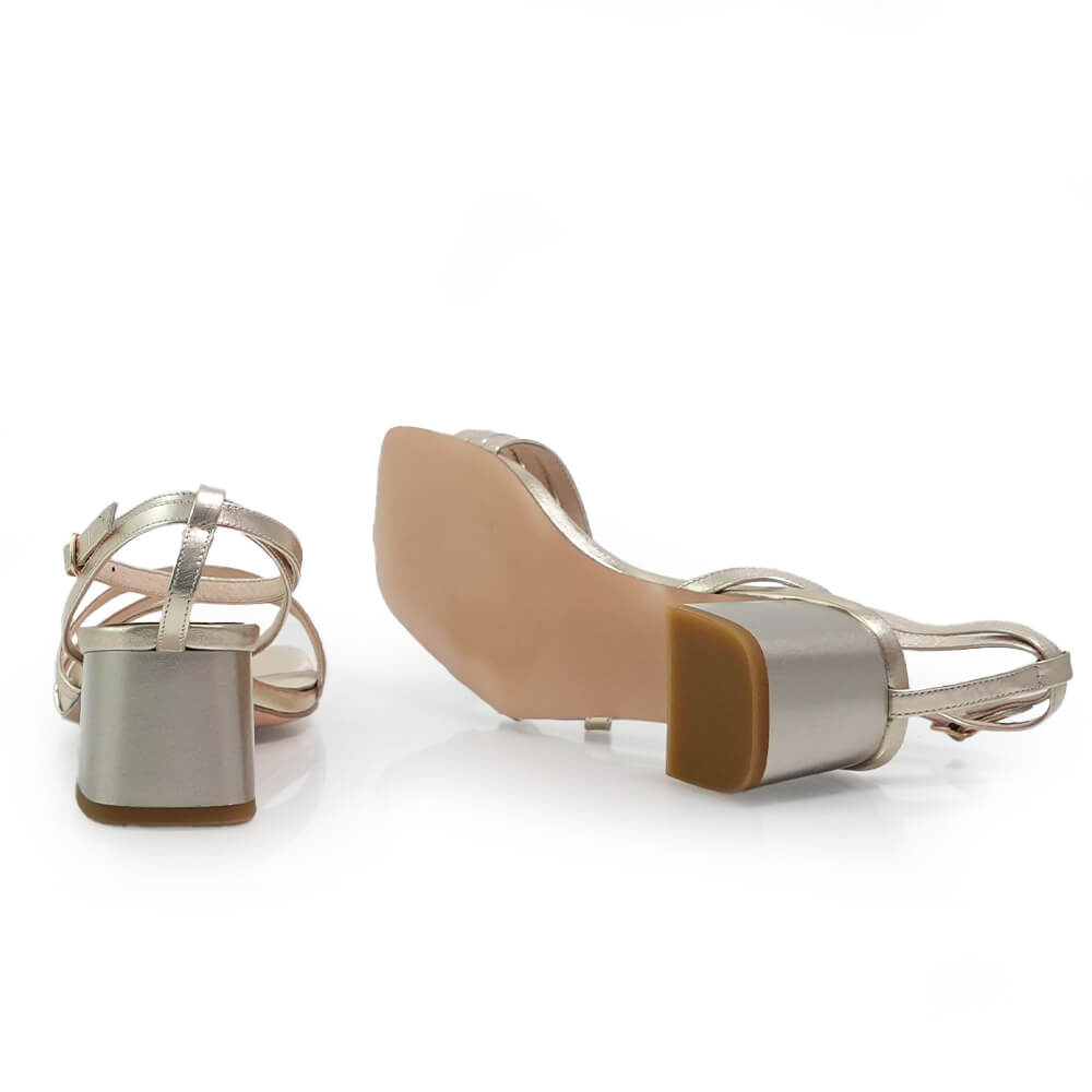 SANDALE ELEGANTE FIORE FINO